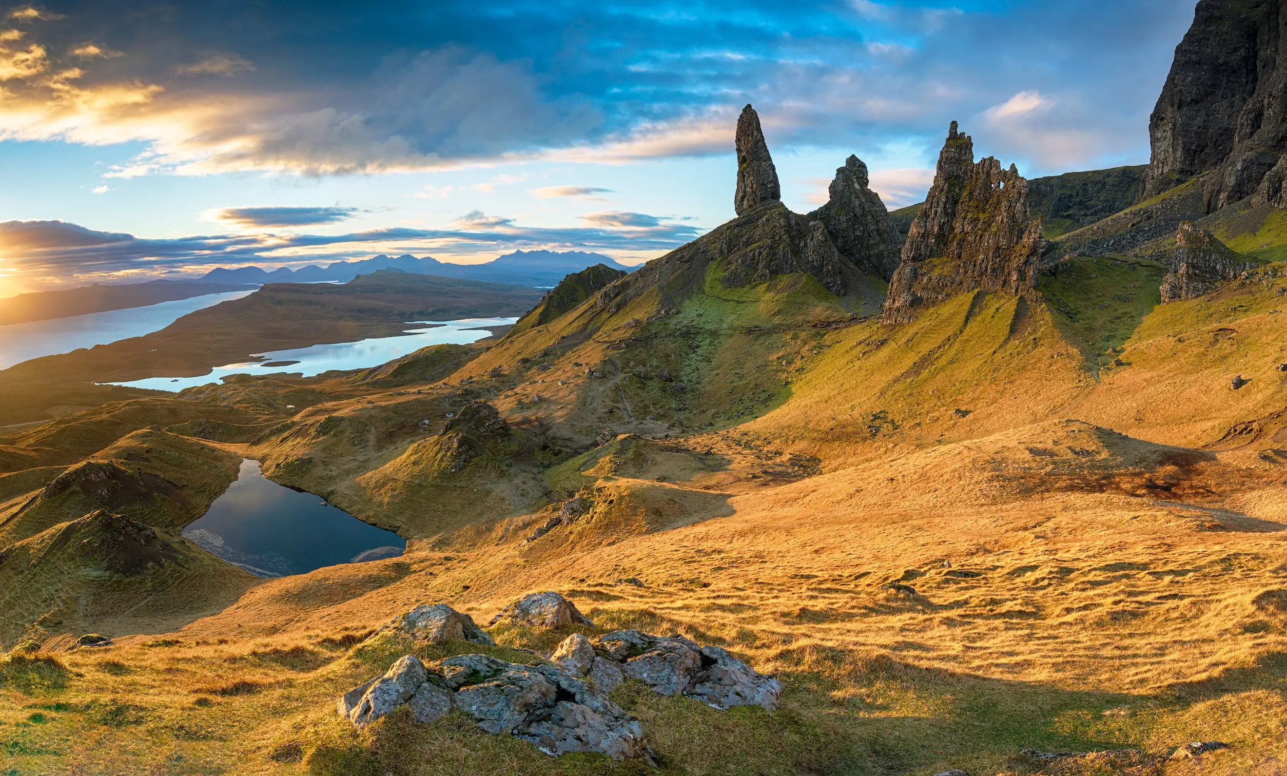Sunrise over the Old Man of Storr